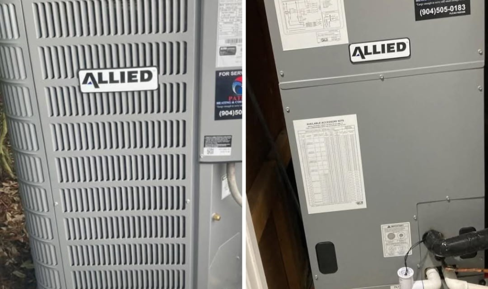 New AC unit installation Middleburg