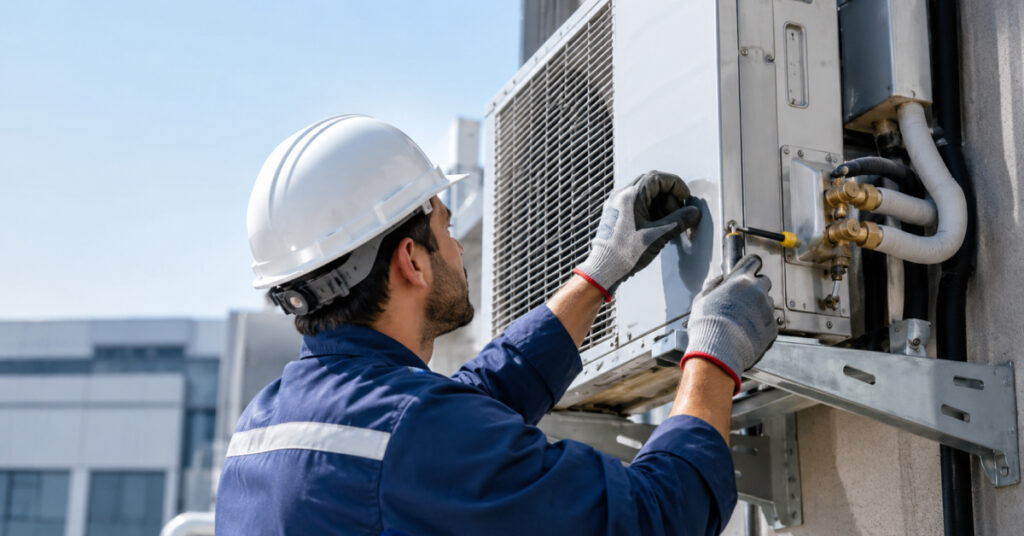 Commercial split AC install Middleburg FL